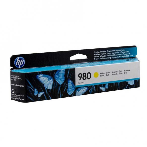 Hp 980-D8J09A Sarı Kartuş ürün görseli 1