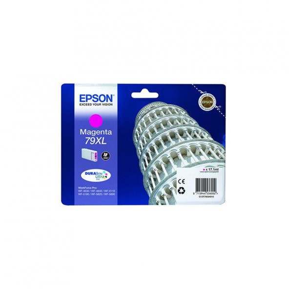 Epson 79XL-C13T79034010 Kırmızı Kartuş Yüksek Kapasiteli ürün görseli 1