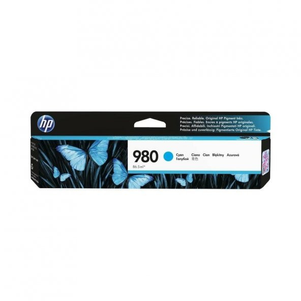 Hp 980-D8J07A Mavi Kartuş ürün görseli 1