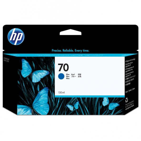 Hp 70-C9458A-Blue Mavi Kartuş ürün görseli 1
