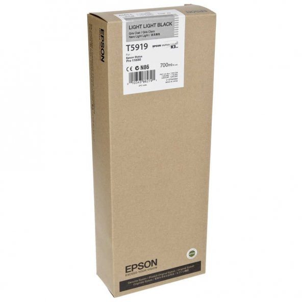 Epson T5919-C13T591900 Açık Açık Siyah Kartuş ürün görseli 1