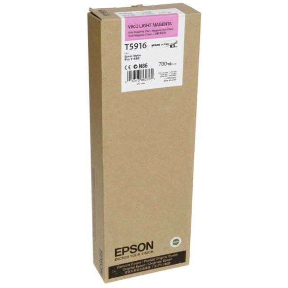 Epson T5916-C13T591600 Açık Kırmızı Kartuş ürün görseli 1