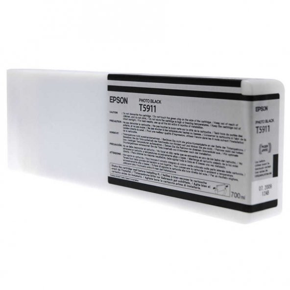 Epson T5911-C13T591100 Foto Siyah Kartuş ürün görseli 1