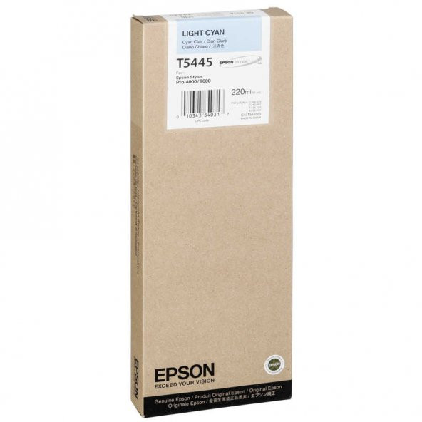 Epson T5445-C13T544500 Açık Mavi Kartuş ürün görseli 1