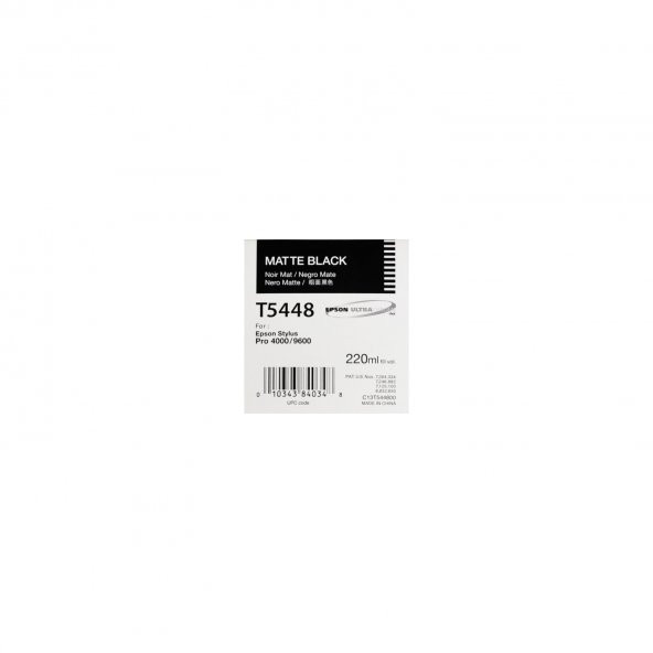 Epson T5448-C13T544800 Mat Siyah Kartuş ürün görseli 1