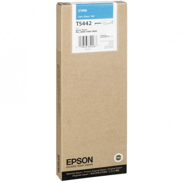 Epson T5442-C13T544200 Mavi Kartuş ürün görseli 1
