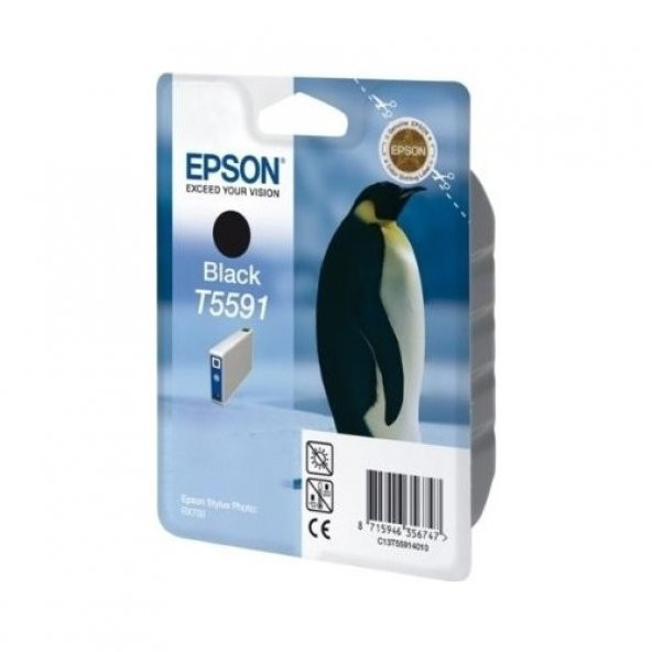 Epson T5591-C13T55914020 Siyah Kartuş ürün görseli 1