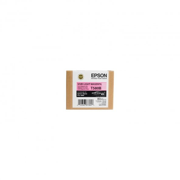 Epson T580B-C13T580B00 Açık Kırmızı Kartuş ürün görseli 1