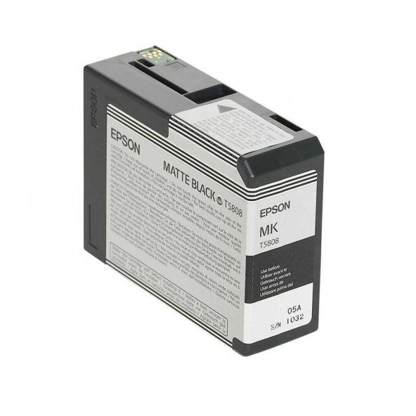 Epson T5808-C13T580800 Mat Siyah Kartuş ürün görseli 1