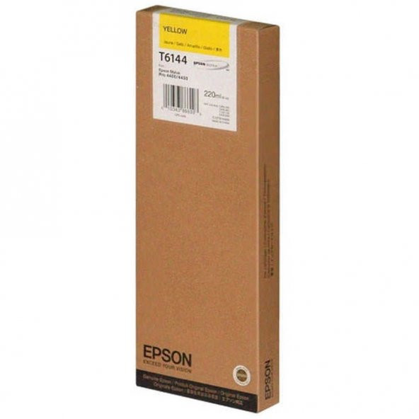 Epson T6144-C13T614400 Sarı Kartuş ürün görseli 1