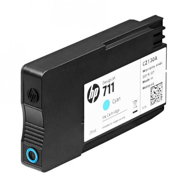 HP 711-CZ130A Mavi Kartuş ürün görseli 1