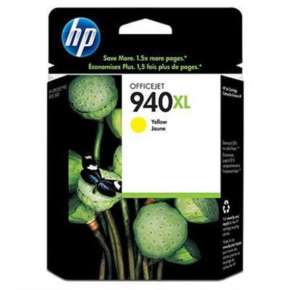 Hp 940XL-C4909A Sarı Kartuş ürün görseli 1