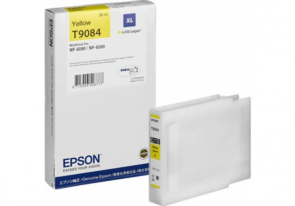 Epson T9084XL Sarı Kartuş Yüksek Kapasite ürün görseli 1