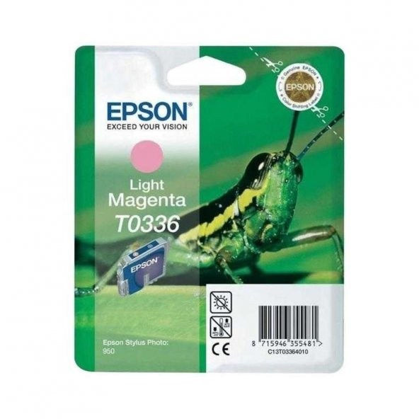 Epson T0336-C13T03364020 Açık Kırmızı Kartuş ürün görseli 1