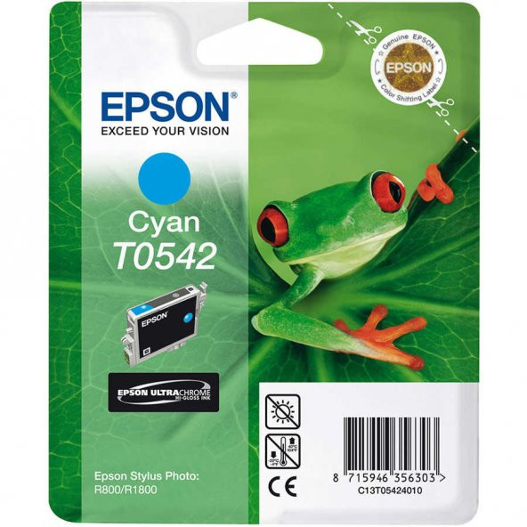 Epson T0542-C13T05424020 Mavi Kartuş ürün görseli 1