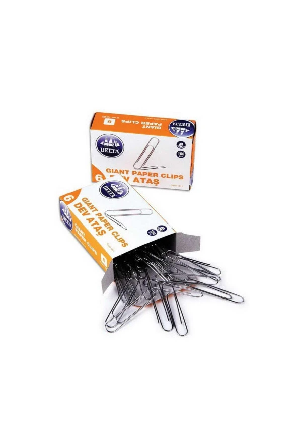 Delta Ataş Dev NO:6 6 CM Büyük Ataş (1 Paket 5 Kutu) ürün görseli 1