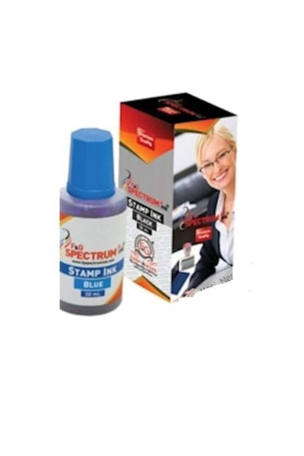 Factory Istampa Mürekkebi 50 ML Mavi Stampa Mürekkebi (12 Li Paket) ürün görseli 1