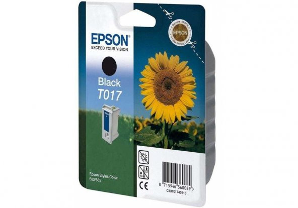 Epson T017-C13T01740120 Siyah Kartuş ürün görseli 1