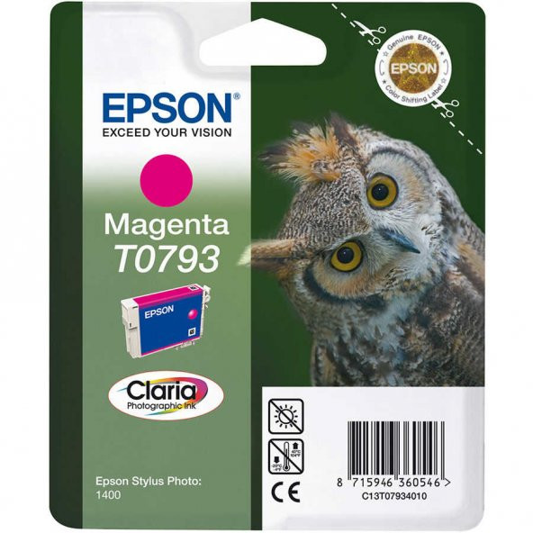 Epson T0793-C13T07934020 Kırmızı Kartuş ürün görseli 1