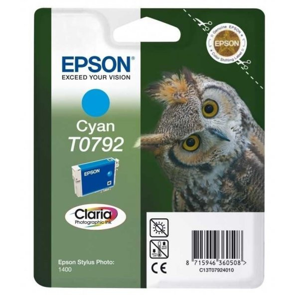 Epson T0792-C13T07924020 Mavi Kartuş ürün görseli 1