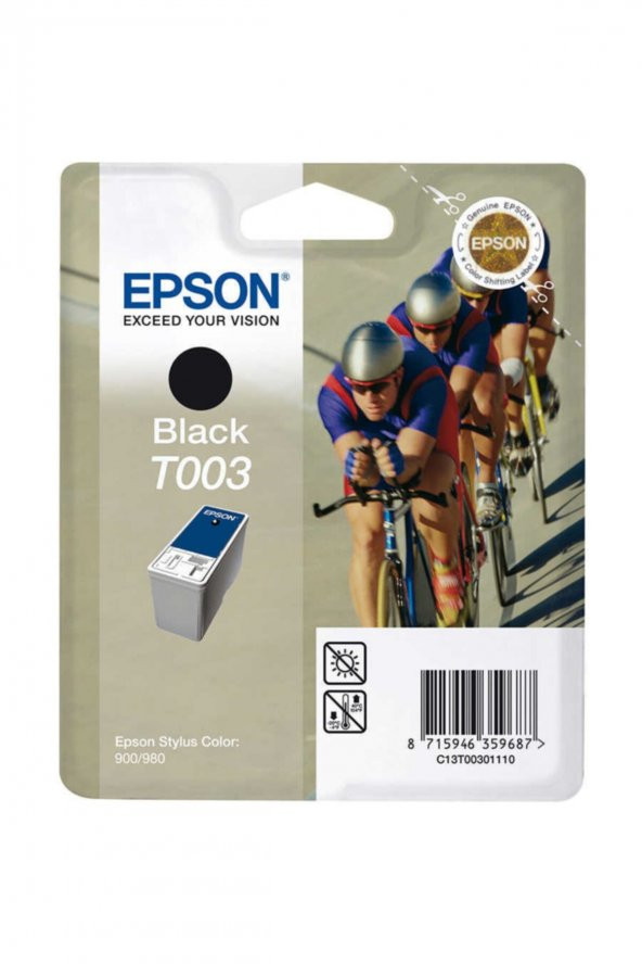 Epson T003-C13T00301120 Siyah Kartuş ürün görseli 1