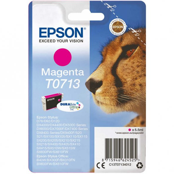 Epson T0713-C13T07134020 Kırmızı Kartuş ürün görseli 1