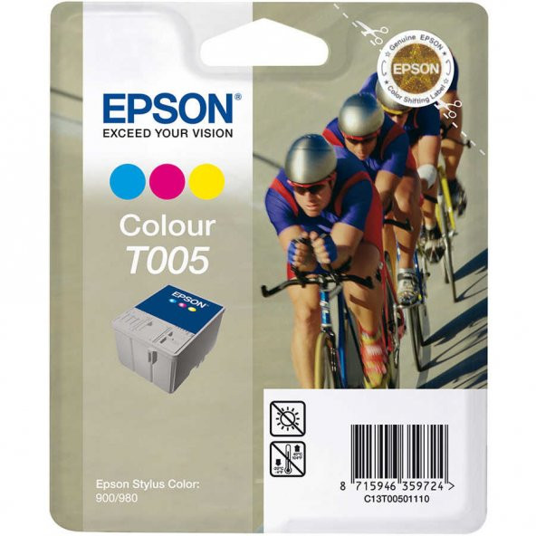 Epson T005-C13T00501120 Renkli Kartuş ürün görseli 1
