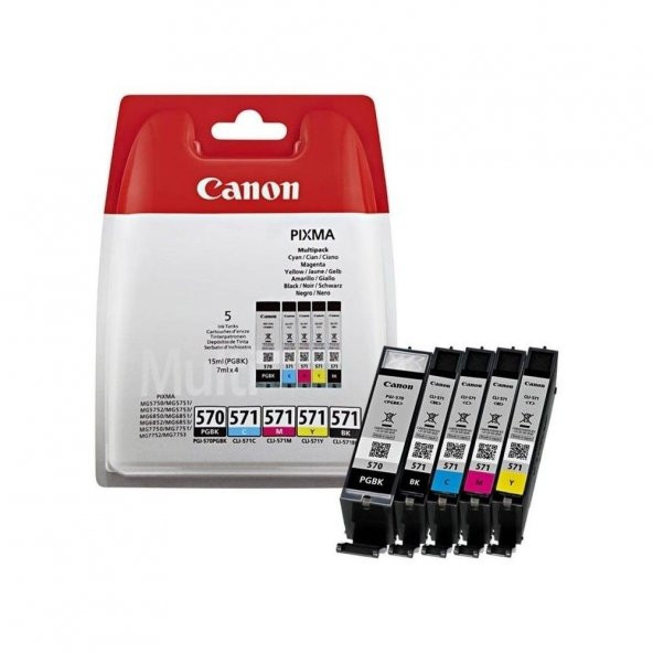 Canon PGI-570/CLI-571 Kartuş Avantaj Paketi ürün görseli 1