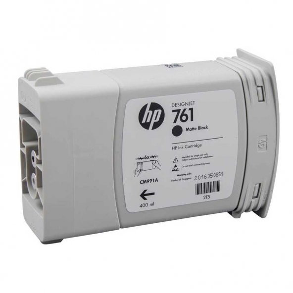 Hp 761-CM991A Mat Siyah Kartuş ürün görseli 1