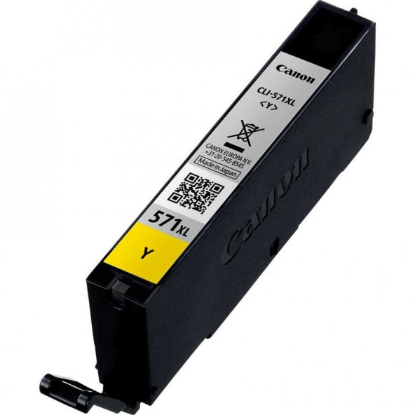 Canon CLI-571XL Sarı Kartuş Y.K. ürün görseli 1