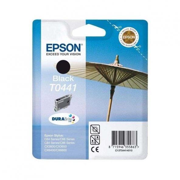 Epson T0441-C13T04414020 Siyah Kartuş ürün görseli 1