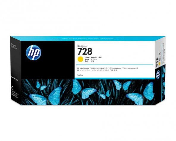 Hp 728-F9K15A Sarı Kartuş ürün görseli 1