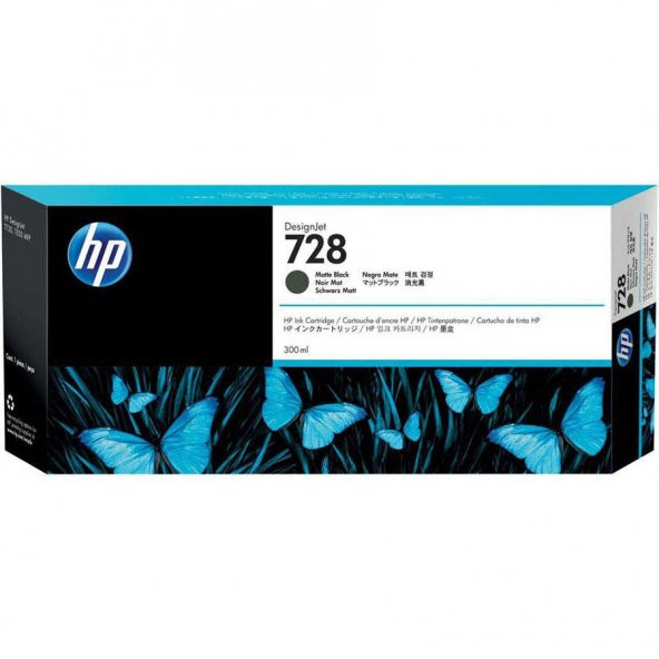 Hp 728-F9J68A Siyah Kartuş ürün görseli 1