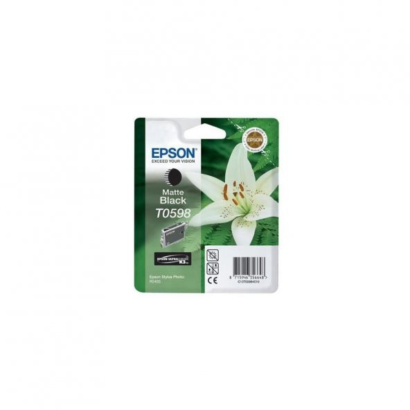 Epson T0598-C13T05984020 Mat Siyah Kartuş ürün görseli 1