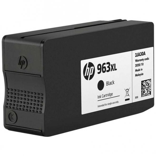 Hp 963XL-3JA30AE Siyah Kartuş Yüksek Kapasiteli ürün görseli 1