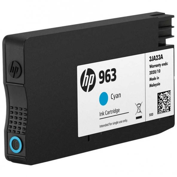 Hp 963-3JA23AE Mavi Kartuş ürün görseli 1