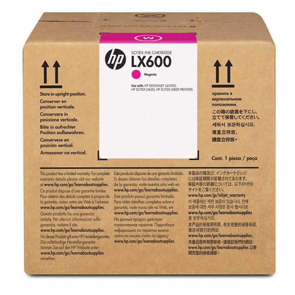 Hp 786-CC587A Kırmızı 3Litre Lateks Mürekkep Kartuşu ürün görseli 1