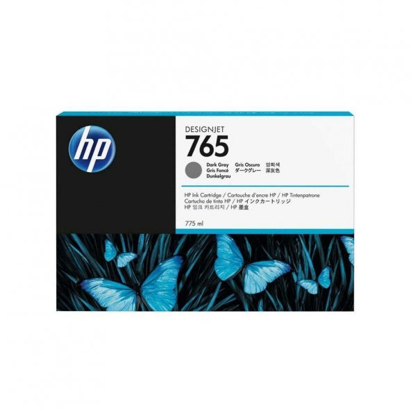 Hp 765-F9J54A Koyu Gri Kartuş ürün görseli 1