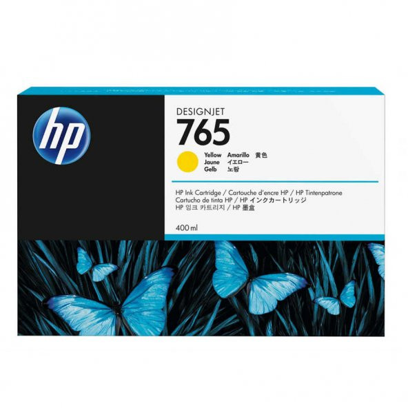 Hp 765-F9J50A Sarı Kartuş ürün görseli 1
