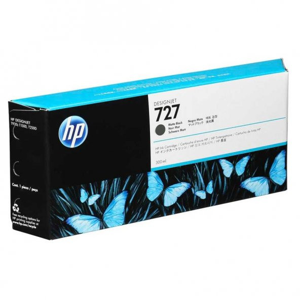 Hp 727-C1Q12A Mat Siyah Kartuş Extra Yüksek Kapasiteli ürün görseli 1