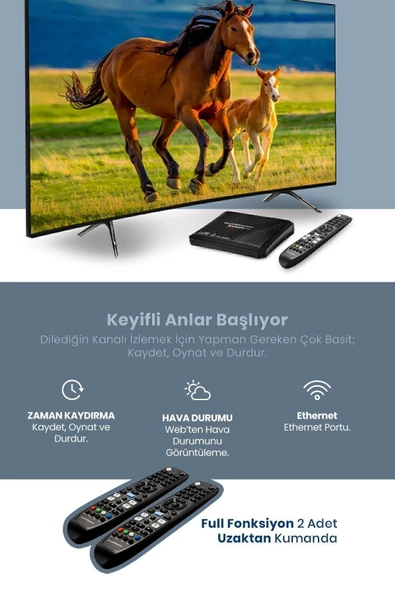 Goldmaster Ranger HD Plus PVR Uydu Alıcısı - Resim 8
