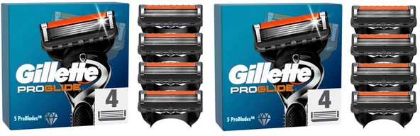Gillette Fusion ProGlide Yedek Tıraş Bıçağı 8 Adet ürün görseli 1