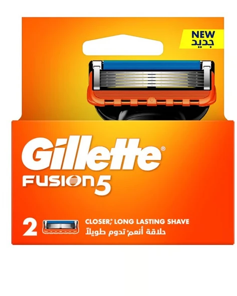 Gillette Fusion Tıraş Bıçağı 2'li Yedek 7702018877478 ürün görseli 1
