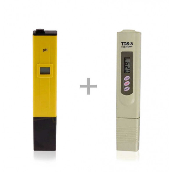 Dijital PH Metre, Su Sıvı Akvaryum PH Ölçer + Tds Metre ürün görseli 1