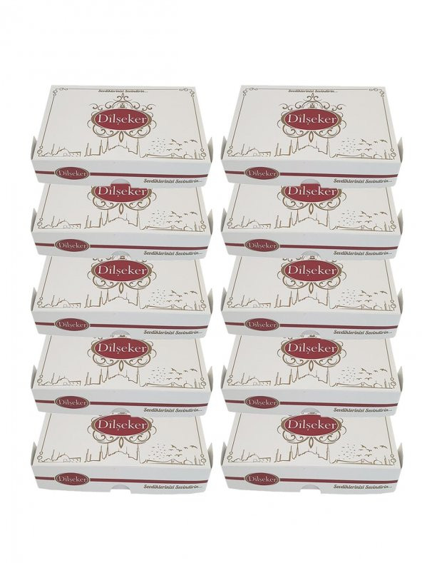 Dilşeker Bayramlık Özel Hediyelik Karışık Lokum 650 Gram - 10 Adet ürün görseli 1