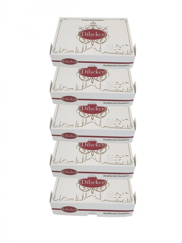 Dilşeker Bayramlık Özel Hediyelik Karışık Lokum 650 Gram - 5 Adet ürün görseli 1
