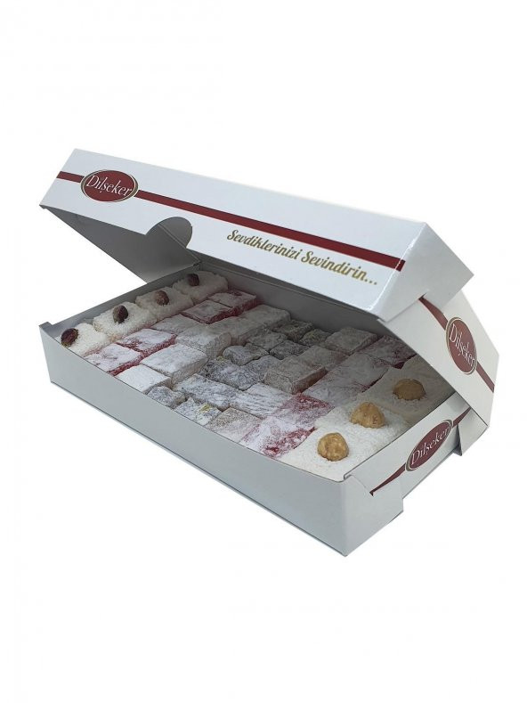Dilşeker Bayramlık Özel Hediyelik Karışık Lokum 650 Gram ürün görseli 1