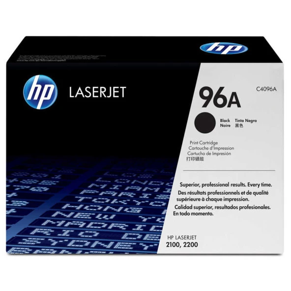 Hp 96A-C4096A Siyah Toner ürün görseli 1