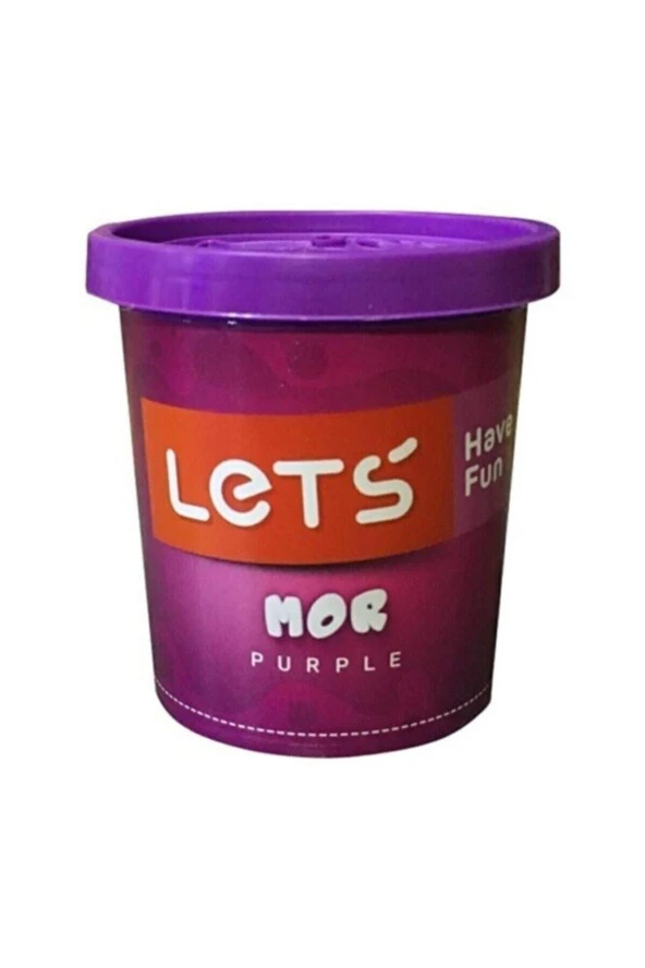 Lets Tek Renk Oyun Hamuru Mor 115 Gram Oyun Hamuru (Tekli) ürün görseli 1