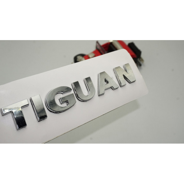 Volkswagen Tiguan Bagaj 3M 3D Krom ABS Logo Amblem ürün görseli 1
